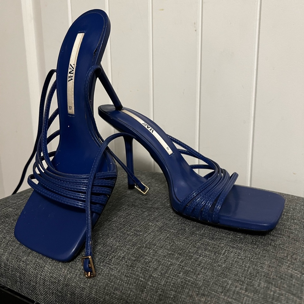 Zara sandal heels